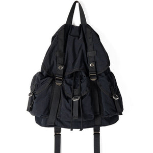 large capacity canvas backpack purse