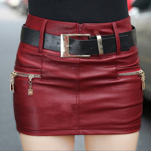 Autumn Winter Slim Mini Skirt - True Garment