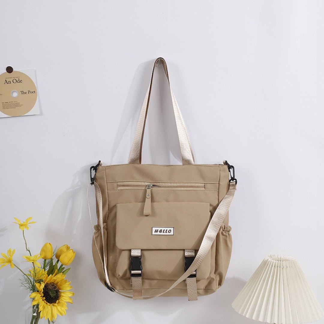 Casual shoulder bag shown from the front