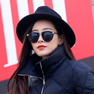 Elegant Woolen Jazz Hat - True Garment