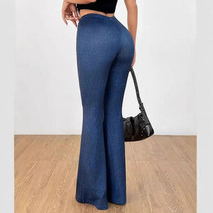 High Waist Bell-Bottom Pants - True Garment