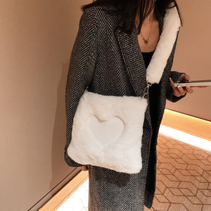 Plush Love Shoulder Tote - True Garment