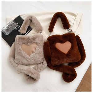 Plush Love Shoulder Tote - True Garment