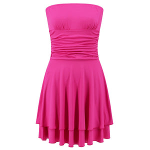 Summer Ruffles Short Dress - True Garment