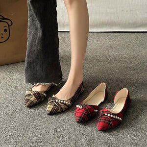 Vintage Beaded Knot Heels - True Garment