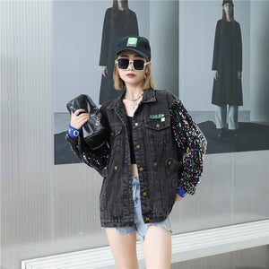 Vintage Fashion Denim Coat - True Garment