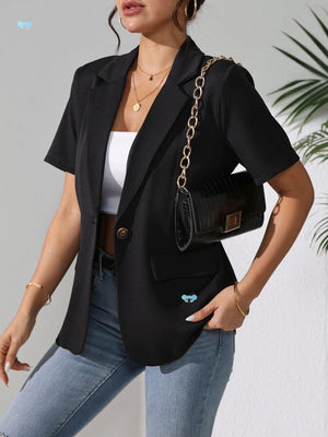 Woman Fashion Solid Color Casual Jacket - True Garment