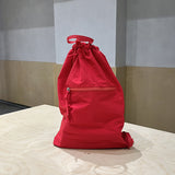 Lightweight Nylon Drawstring Backpack Purse