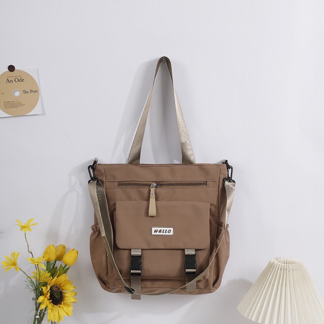 Casual shoulder bag shown from the front