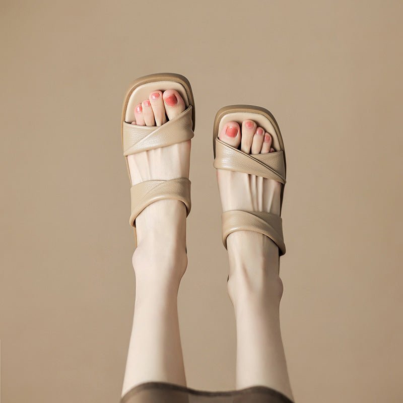Chic French Style Women’s Sandals - True Garment