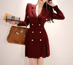 Classic Women’s Double-Breasted Blazer - True Garment