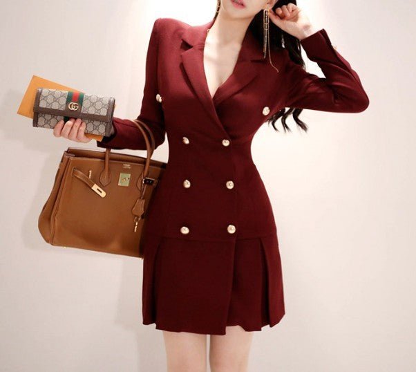 Classic Women’s Double-Breasted Blazer - True Garment