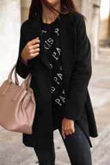 Classic Woolen Coat for Women - True Garment
