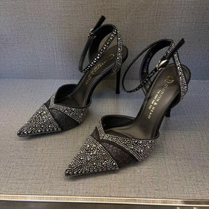 Elegant Hollow Stiletto Heels - True Garment