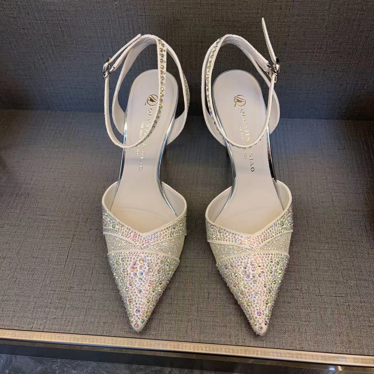 Elegant Hollow Stiletto Heels - True Garment