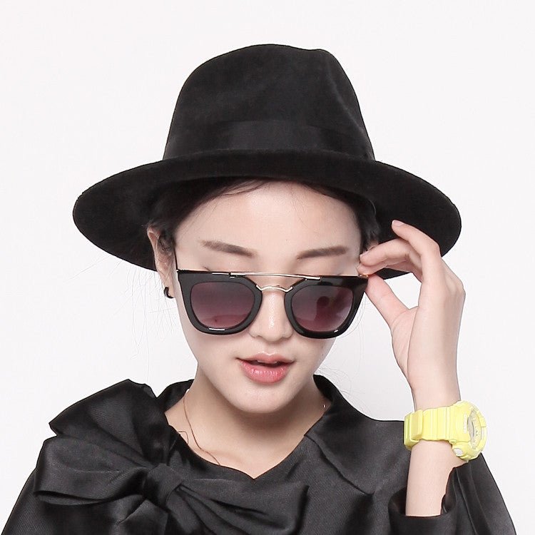 Elegant Woolen Jazz Hat - True Garment