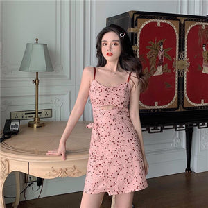 Fairy Floral Sling Dress - True Garment