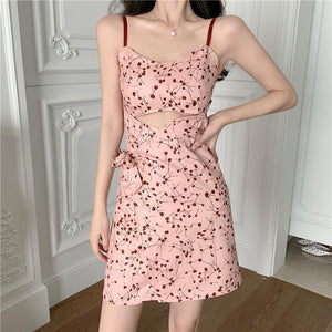 Fairy Floral Sling Dress - True Garment