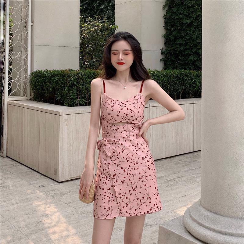 Fairy Floral Sling Dress - True Garment