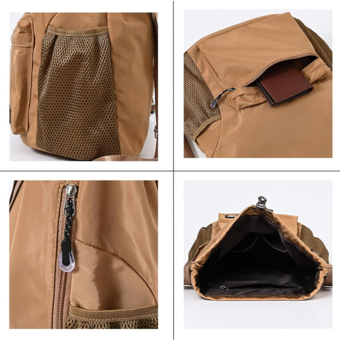 Modern everyday backpack with roomy storage and sleek design