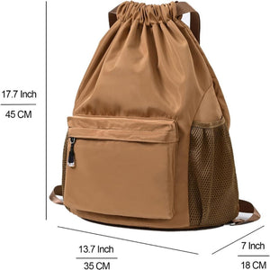 Unisex backpack purse for everyday use shown as a casual daily bag