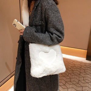 Plush Love Shoulder Tote - True Garment