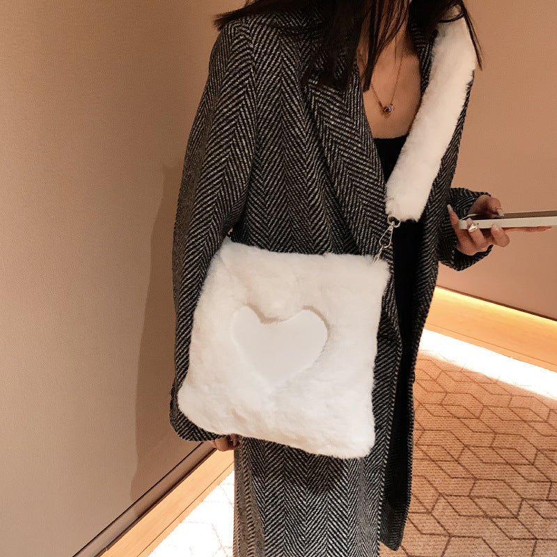 Plush Love Shoulder Tote - True Garment