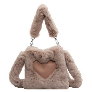 Plush Love Shoulder Tote - True Garment