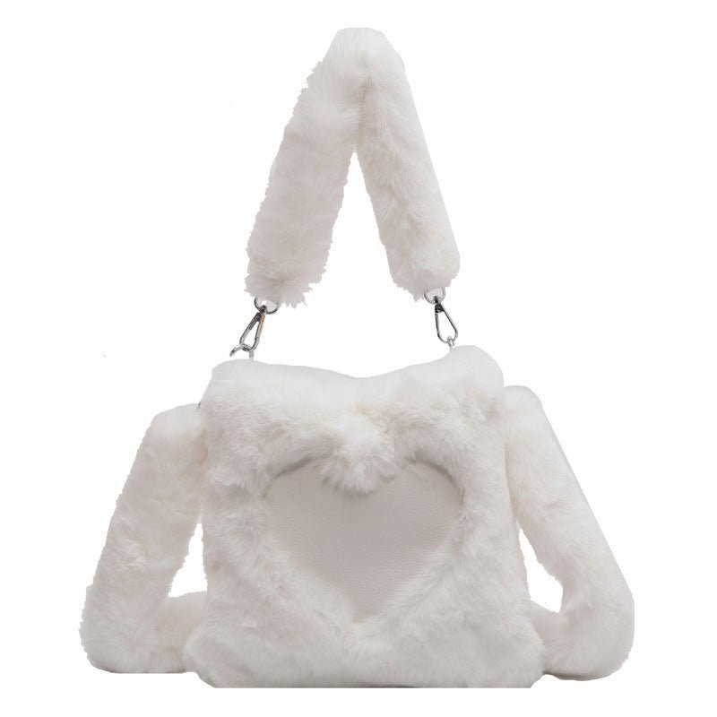 Plush Love Shoulder Tote - True Garment