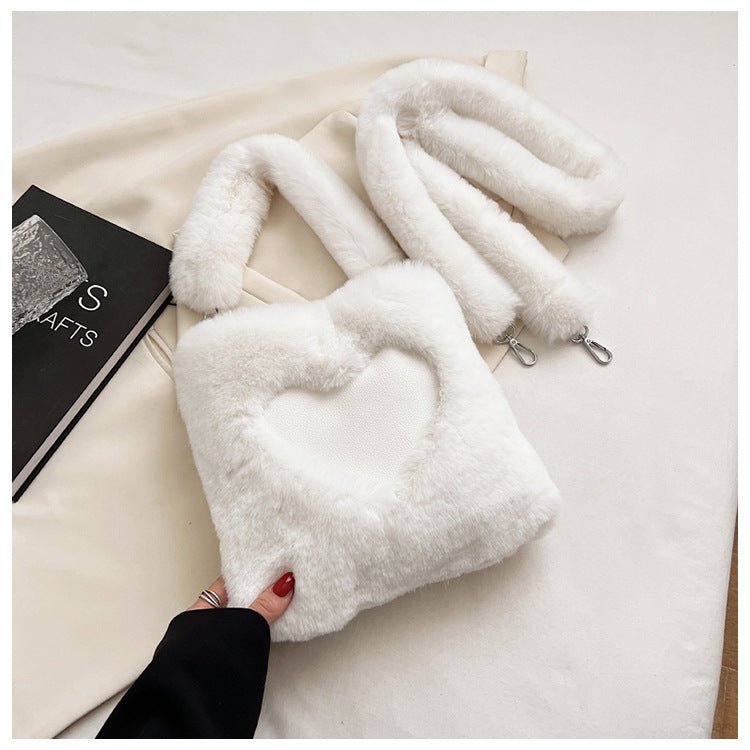Plush Love Shoulder Tote - True Garment