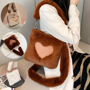 Plush Love Shoulder Tote - True Garment