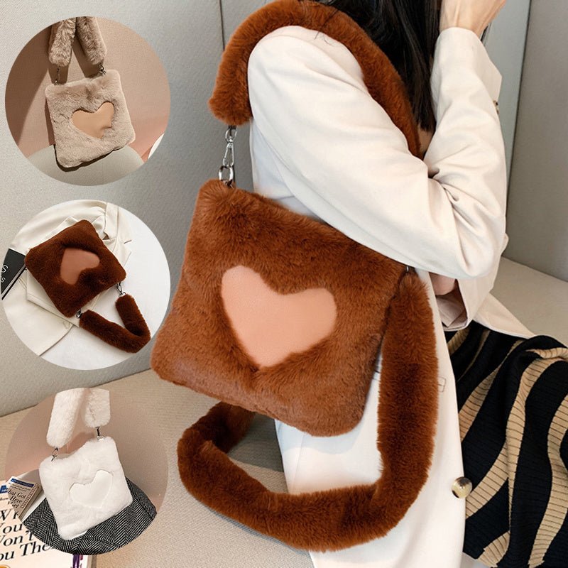 Plush Love Shoulder Tote - True Garment