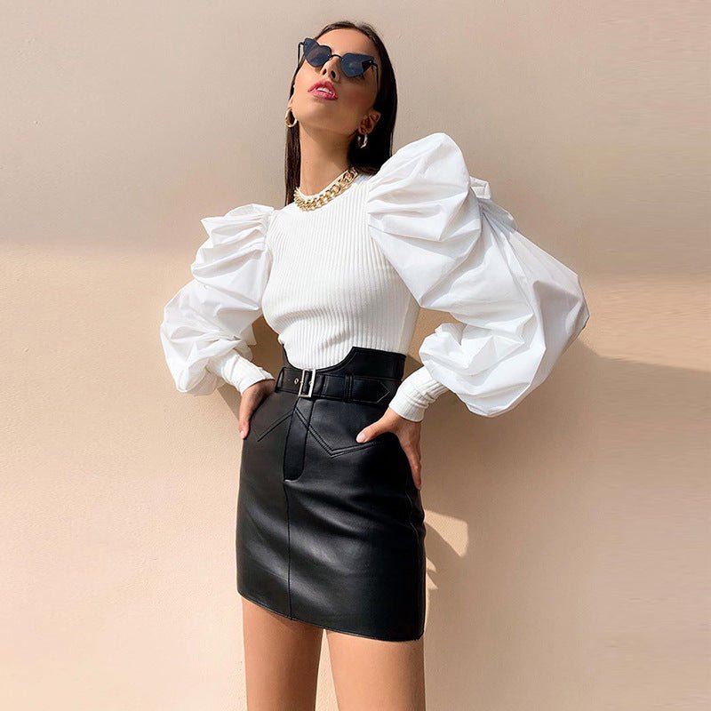 Puff Sleeve Street T-Shirt - True Garment