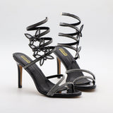 Roman Style Stiletto Heels - True Garment
