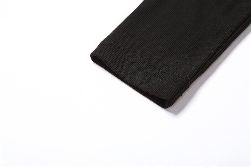 Sexy Backless Straight Neck Dress - True Garment