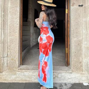 Slim Slit Tube Dress - True Garment