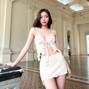 Summer Hottie Crop T-Shirt Set - True Garment
