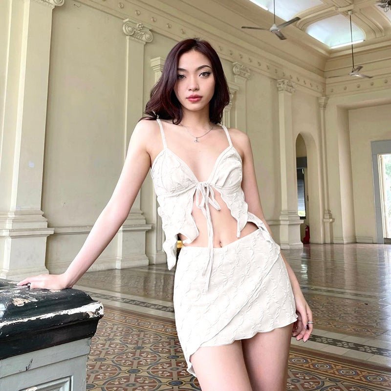 Summer Hottie Crop T-Shirt Set - True Garment