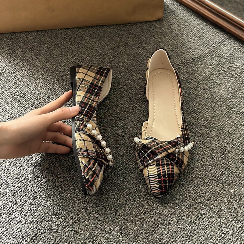Vintage Beaded Knot Heels - True Garment