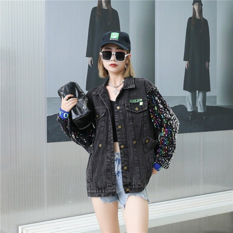Vintage Fashion Denim Coat - True Garment
