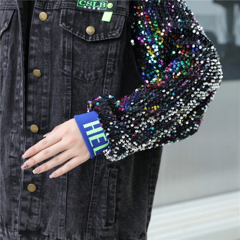 Vintage Fashion Denim Coat - True Garment