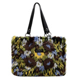 Winter Plush Flower Shoulder Bag - True Garment