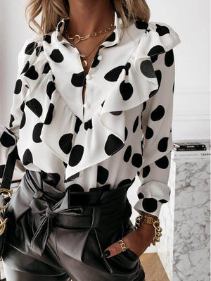 Women’s Casual Long Sleeve Blouse - True Garment